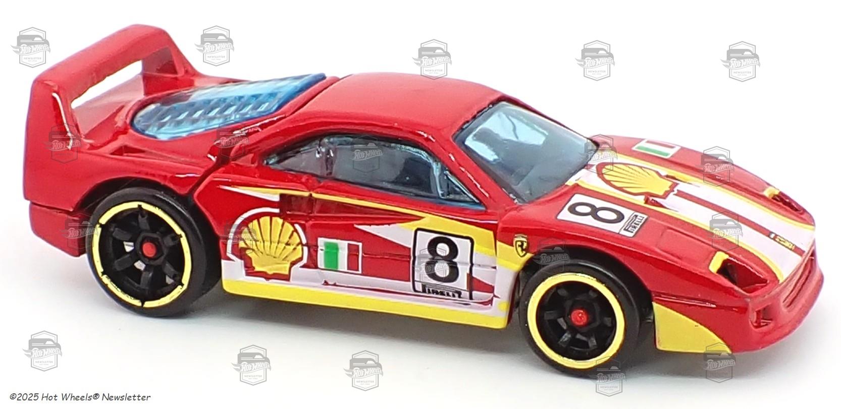 Ferrari F40 — O1: Red - Ferrari Racer (main view)
